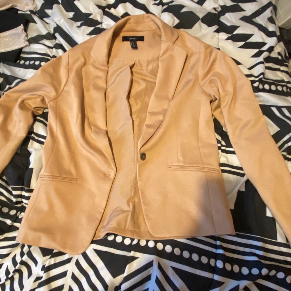 Tan blazer